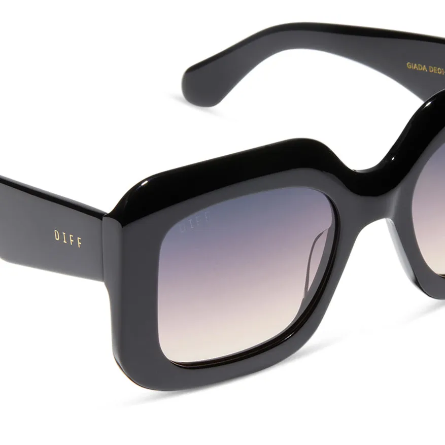 GIADA - BLACK + TWILIGHT GRADIENT SUNGLASSES sold by Diff Eyewear product image thumbnail 4
