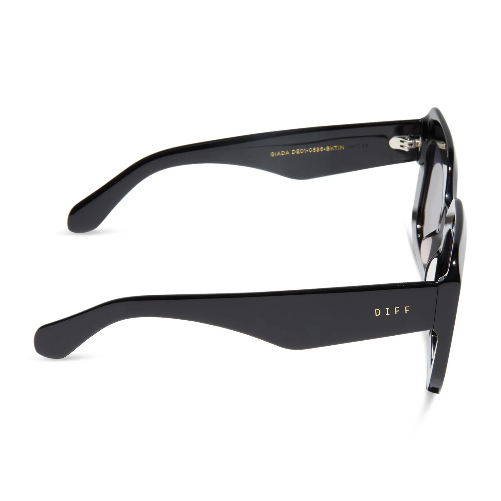 GIADA - BLACK + TWILIGHT GRADIENT SUNGLASSES sold by Diff Eyewear product image thumbnail 3