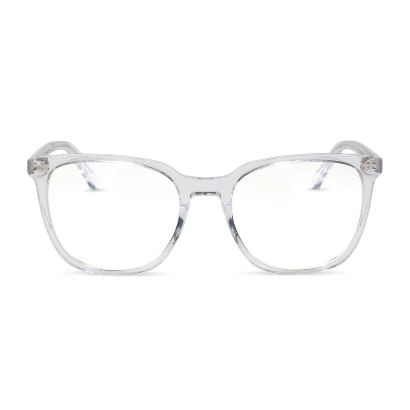 PARKER - CLEAR + BLUE LIGHT GLASSES sold by Diff Eyewear