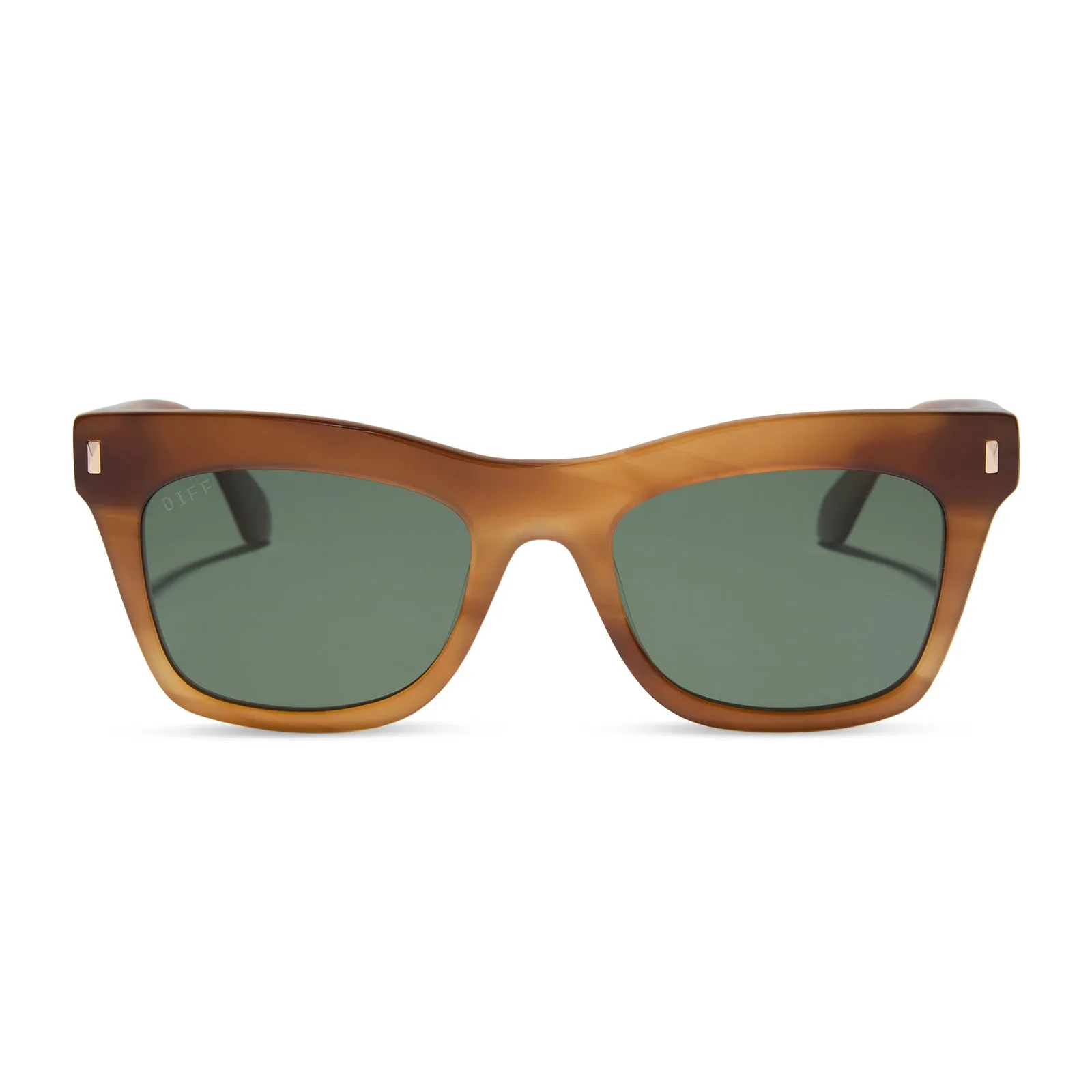 BRADLEY - TAWNY TORTOISE + G15 + POLARIZED SUNGLASSES sold by Diff Eyewear