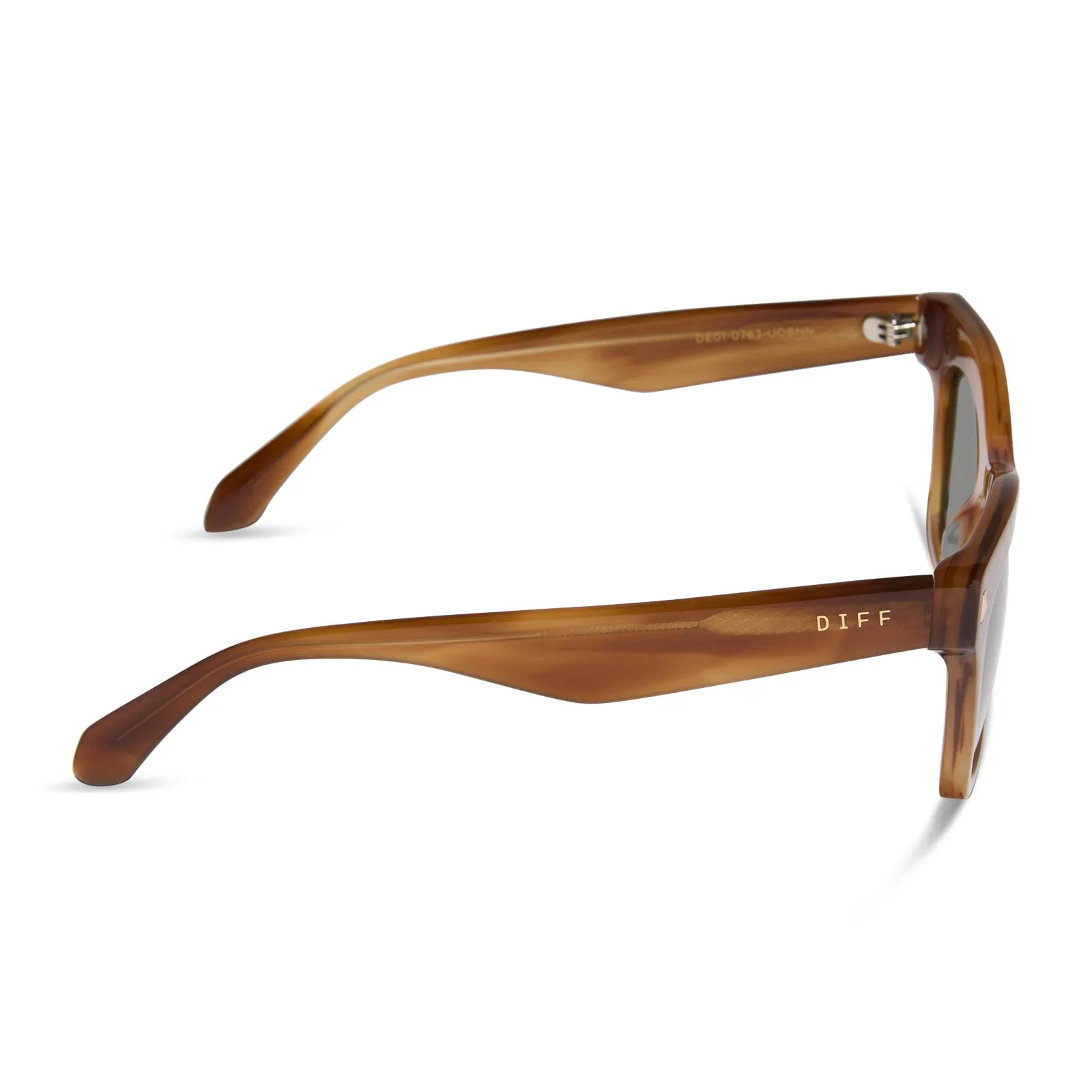 BRADLEY - TAWNY TORTOISE + G15 + POLARIZED SUNGLASSES sold by Diff Eyewear product image thumbnail 3