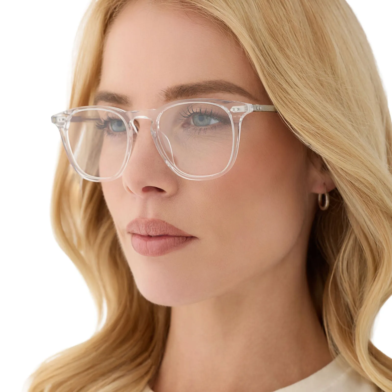 MAXWELL - CLEAR CRYSTAL + GLASSES sold by Diff Eyewear product image thumbnail 5