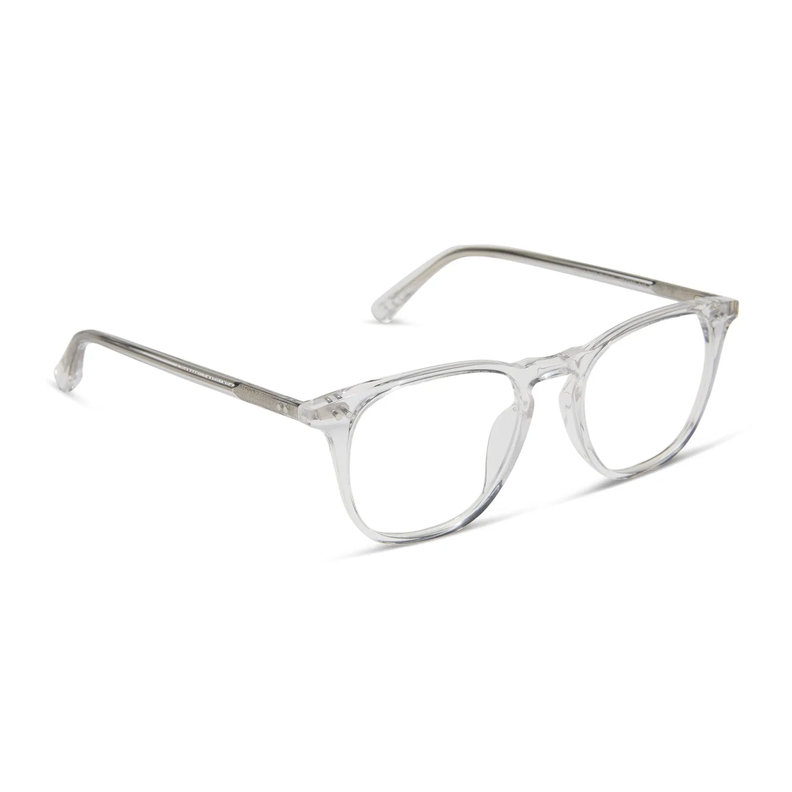 MAXWELL - CLEAR CRYSTAL + GLASSES sold by Diff Eyewear product image thumbnail 2