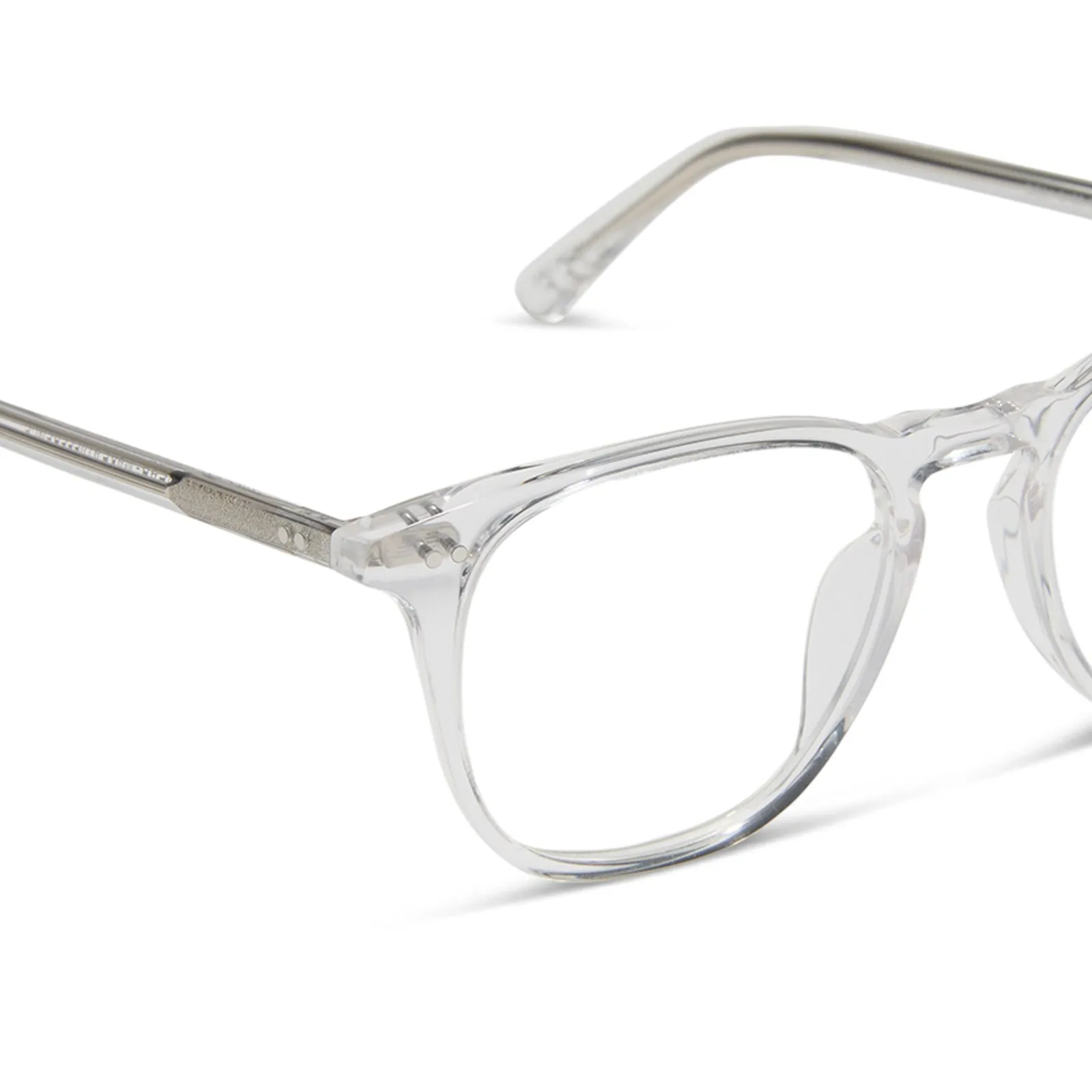 MAXWELL - CLEAR CRYSTAL + GLASSES sold by Diff Eyewear product image thumbnail 4