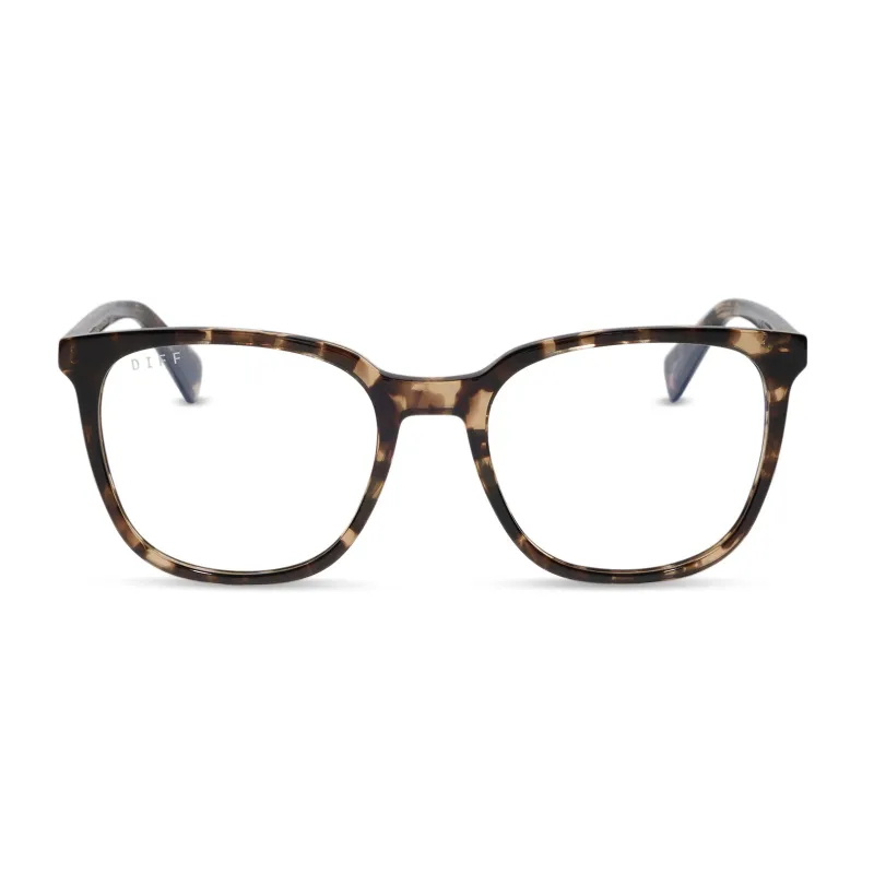 PARKER - ESPRESSO TORTOISE + GLASSES sold by Diff Eyewear