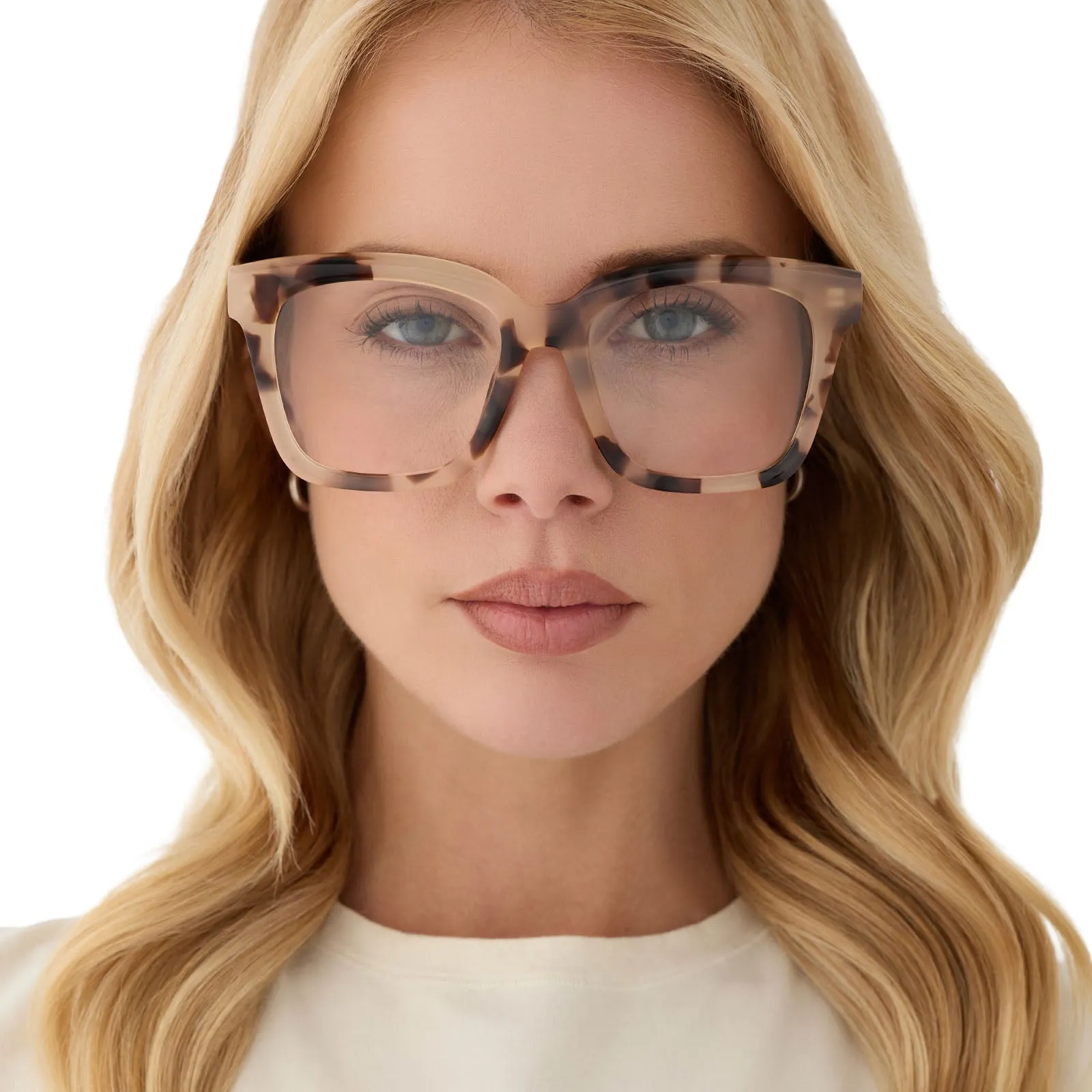 MEREDITH - CREAM TORTOISE + GLASSES sold by Diff Eyewear product image thumbnail 5