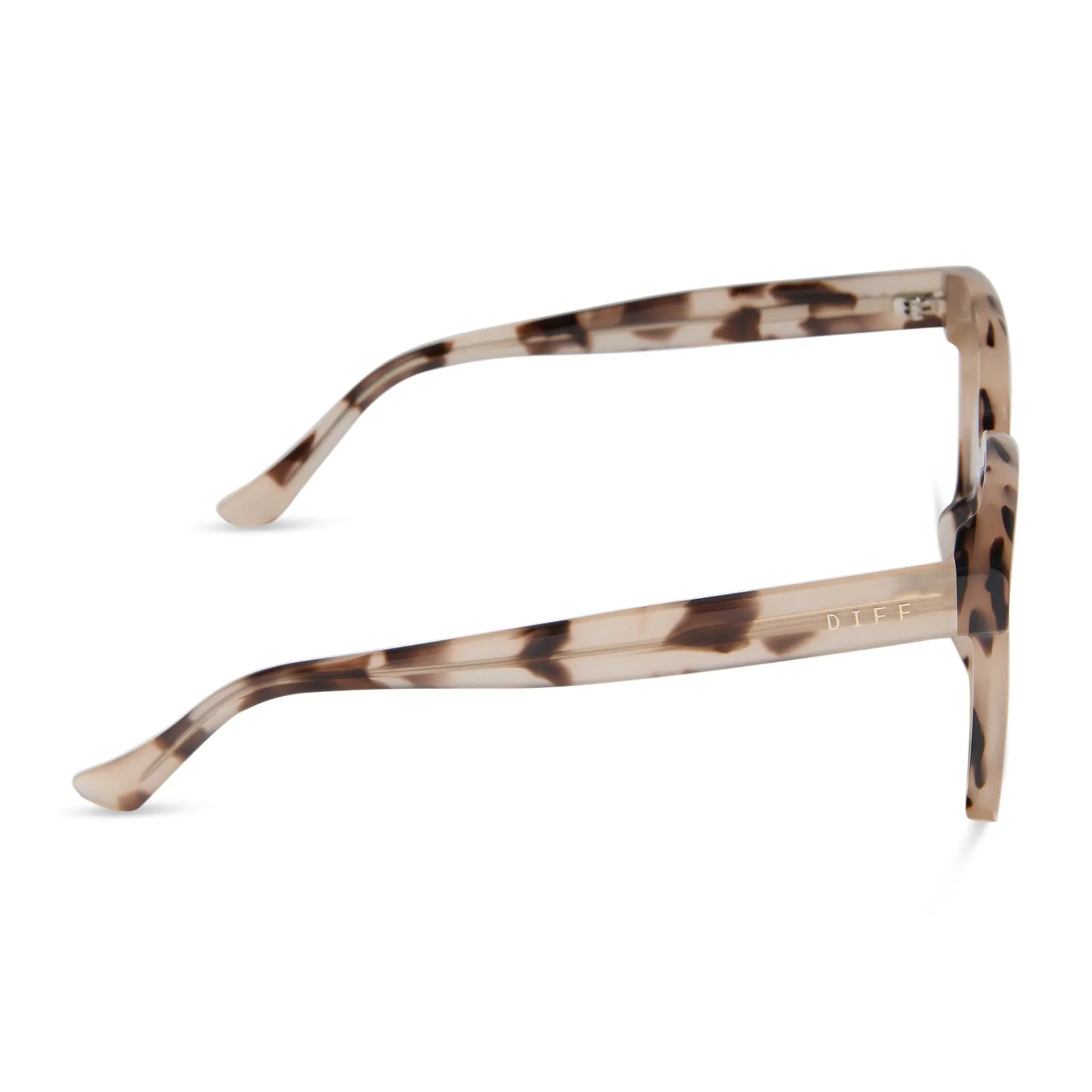 MEREDITH - CREAM TORTOISE + GLASSES sold by Diff Eyewear product image thumbnail 3