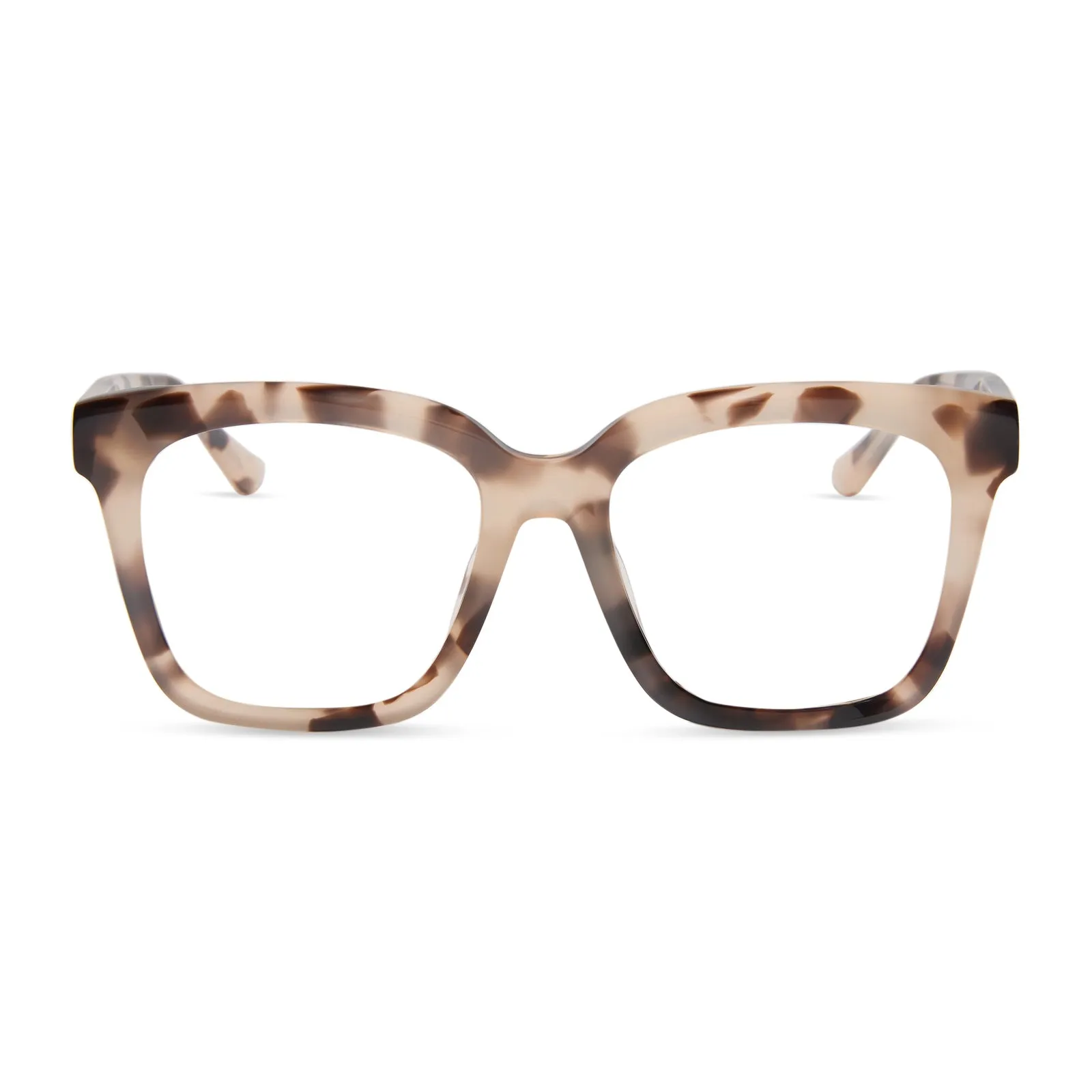MEREDITH - CREAM TORTOISE + GLASSES sold by Diff Eyewear