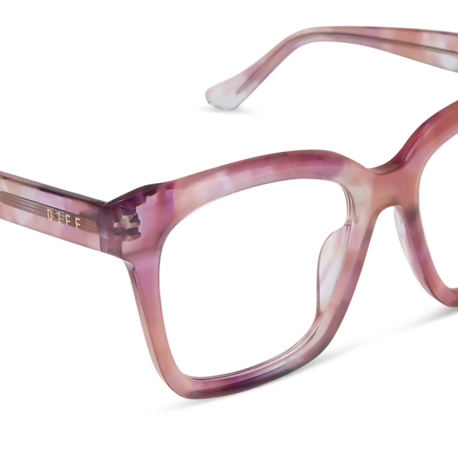 MEREDITH - FLEUR + BLUE LIGHT GLASSES sold by Diff Eyewear product image thumbnail 4