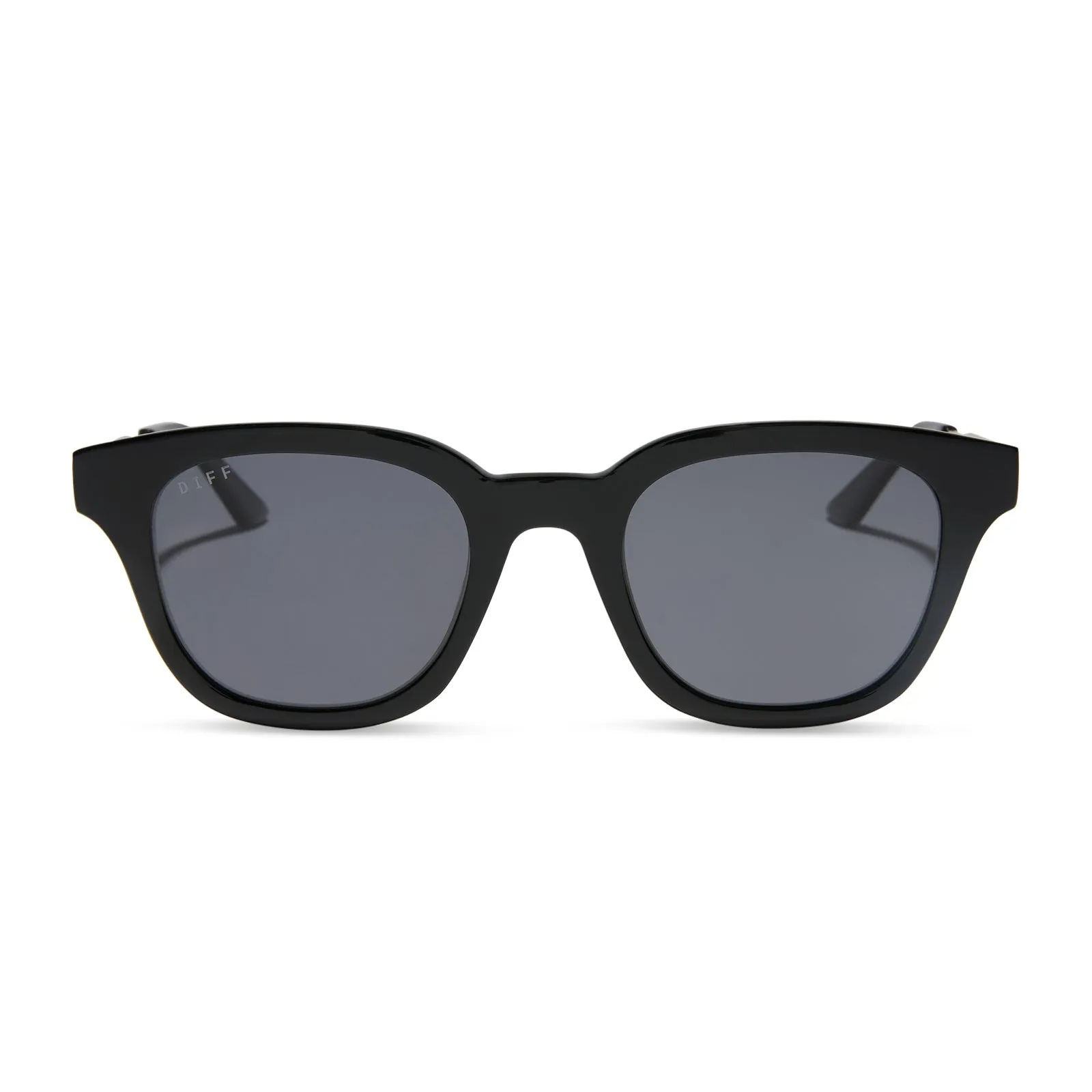 BRIDGET - BLACK + GREY + POLARIZED SUNGLASSES sold by Diff Eyewear