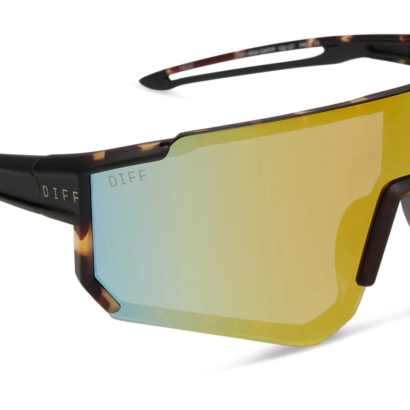 HEAT - SPORT TORTOISE + ORANGE FLASH + POLARIZED SUNGLASSES sold by Diff Eyewear product image thumbnail 4