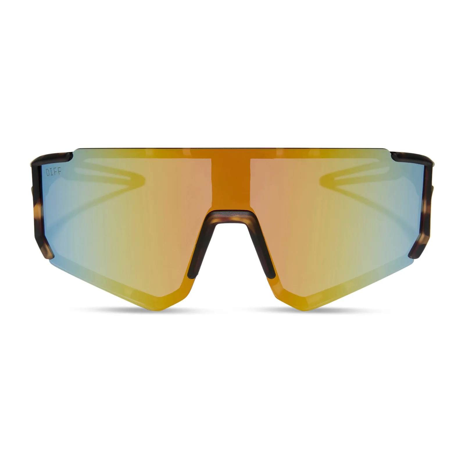 HEAT - SPORT TORTOISE + ORANGE FLASH + POLARIZED SUNGLASSES sold by Diff Eyewear
