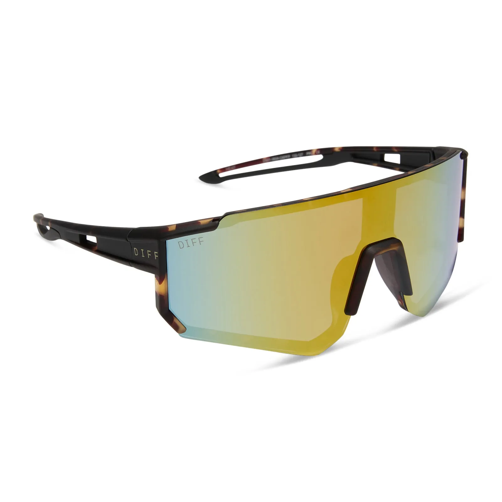 HEAT - SPORT TORTOISE + ORANGE FLASH + POLARIZED SUNGLASSES sold by Diff Eyewear product image thumbnail 2