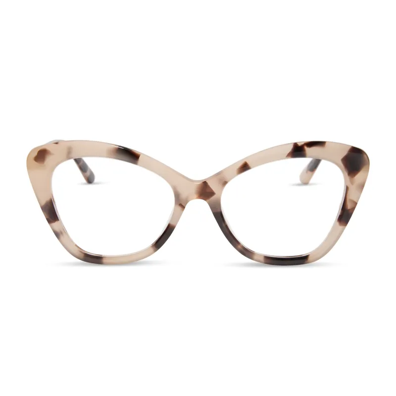 BETTY - CREAM TORTOISE + GLASSES sold by Diff Eyewear