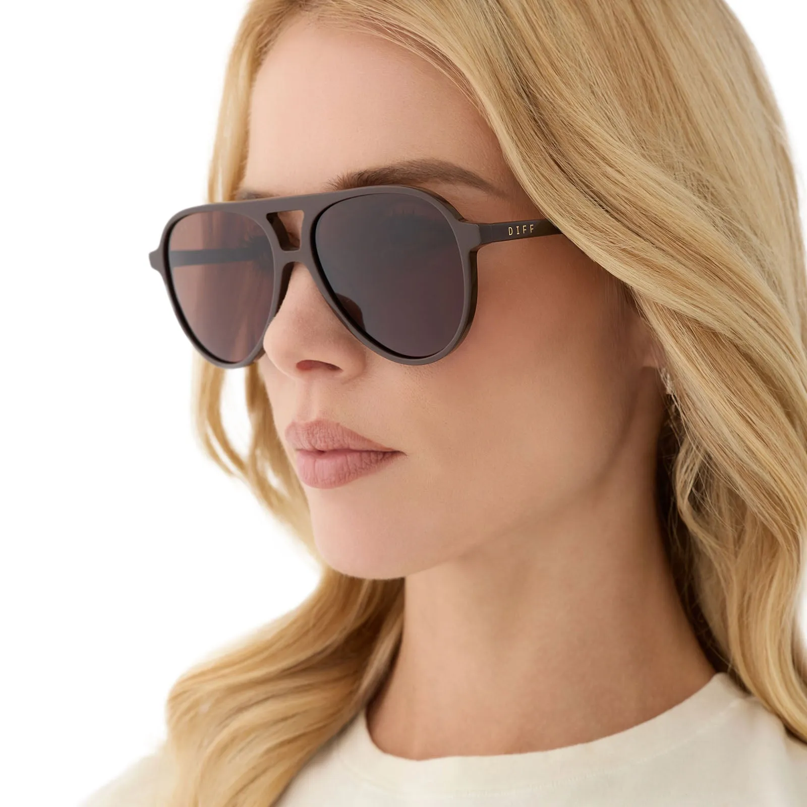 TOSCA II - TRUFFLE + TRUFFLE SUNGLASSES sold by Diff Eyewear product image thumbnail 5