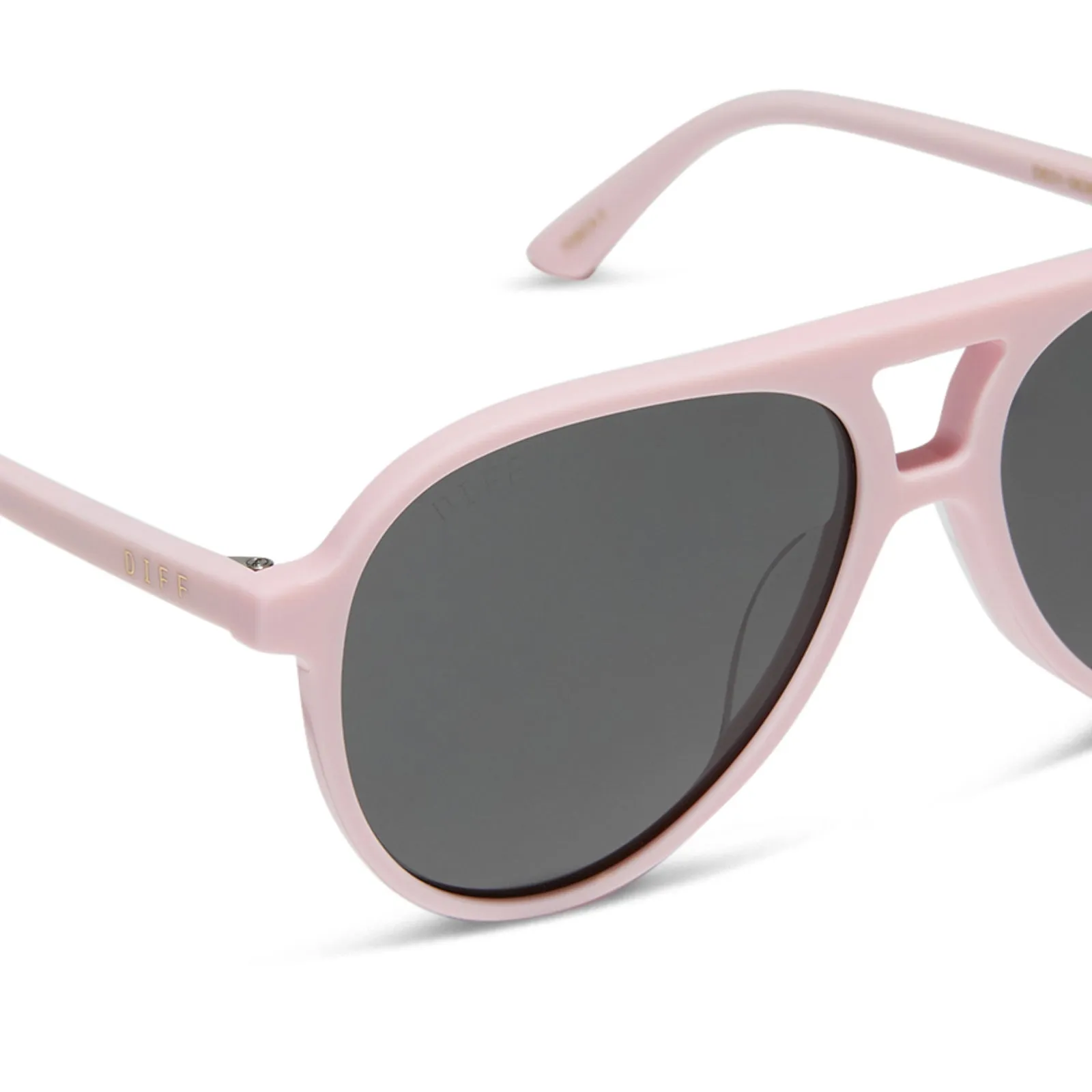 TOSCA II - POWDER PINK + GREY SUNGLASSES sold by Diff Eyewear product image thumbnail 4