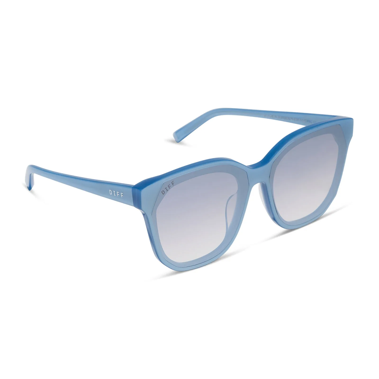 GIA - LIGHT BLUE + SLATE GRADIENT FLASH SUNGLASSES sold by Diff Eyewear product image thumbnail 2
