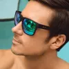 ACE - RICH TORTOISE MATTE + GREEN MIRROR + POLARIZED SUNGLASSES sold by Diff Eyewear