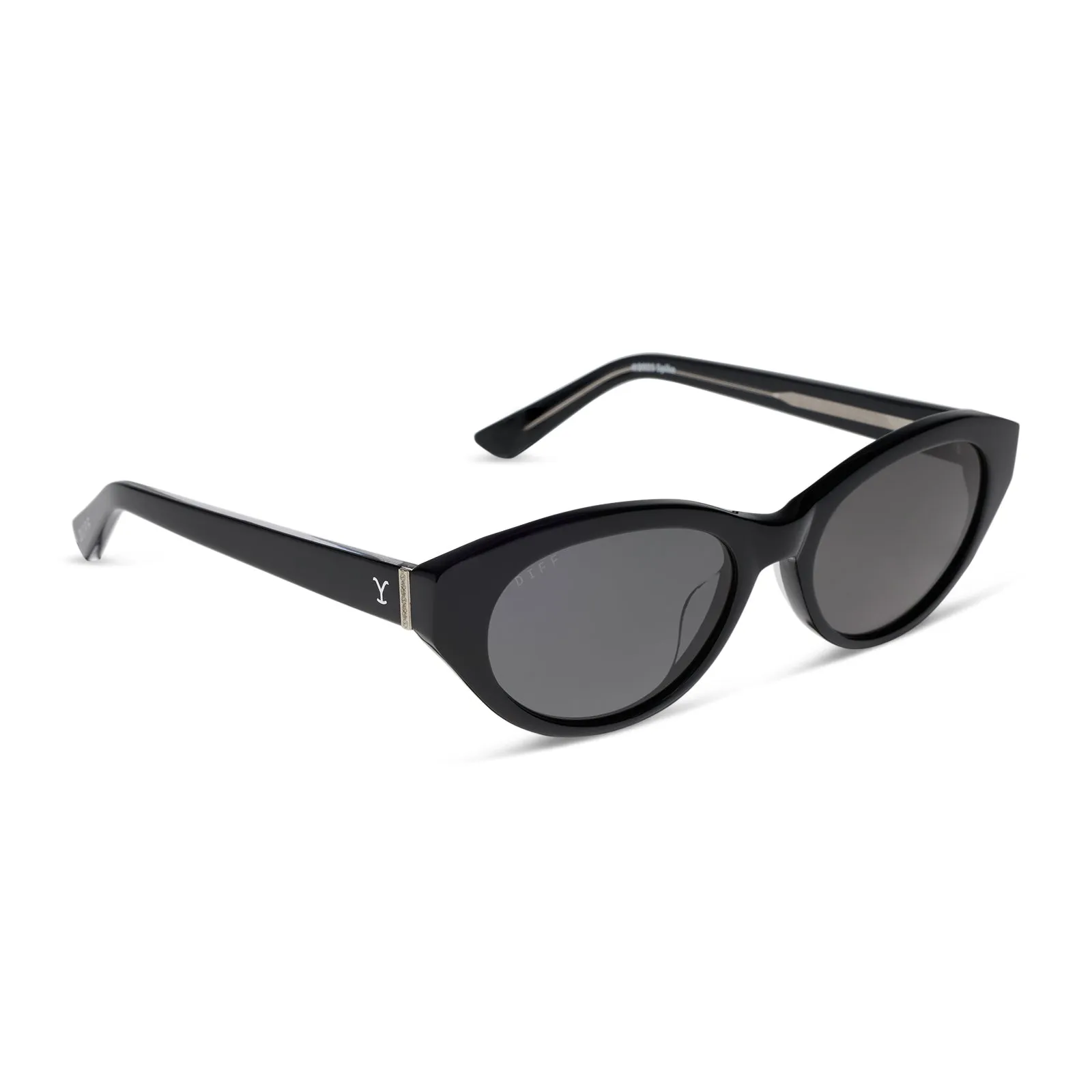 TEETER - CLASSIC BLACK + GREY + POLARIZED SUNGLASSES sold by Diff Eyewear