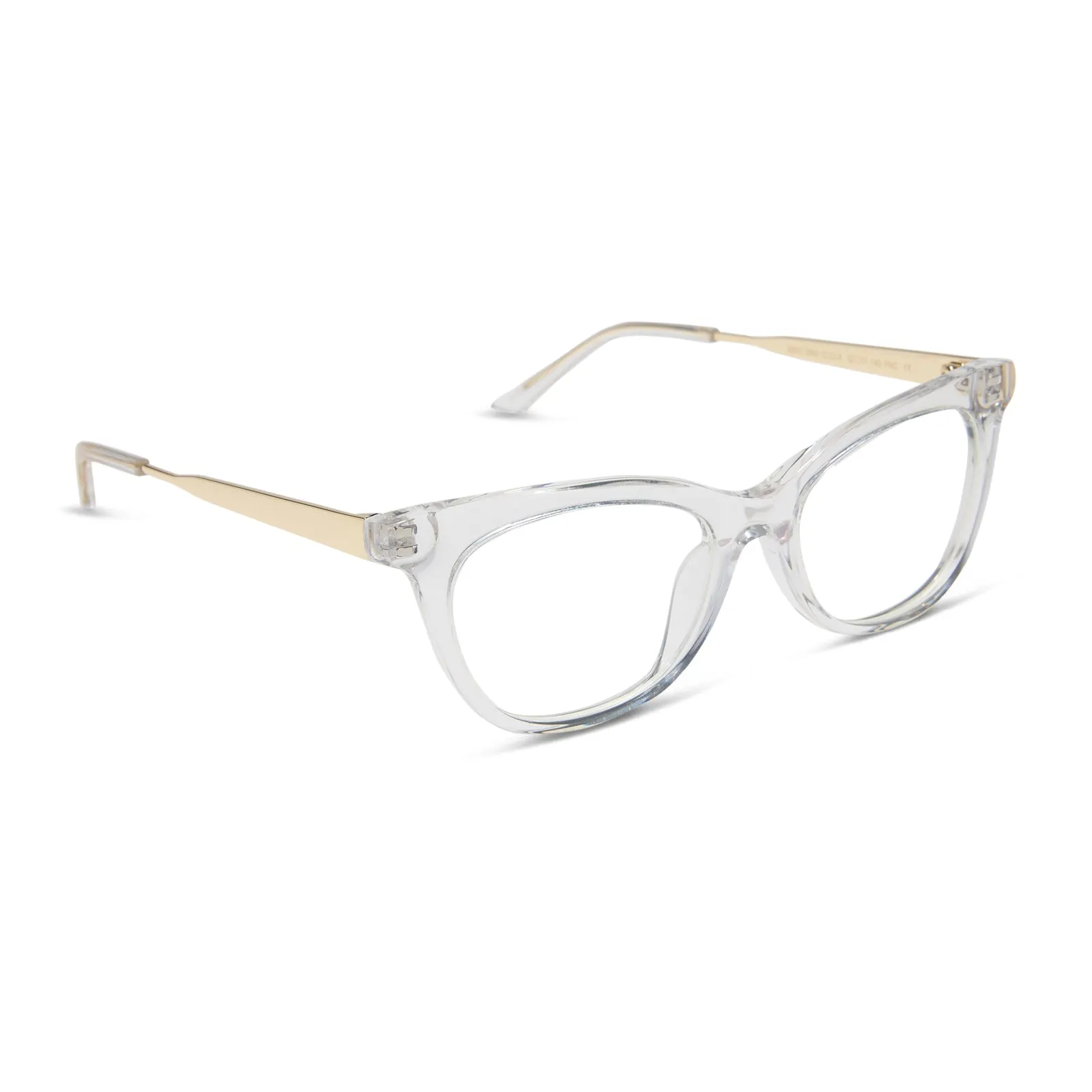 SYLVIA - CRYSTAL CLEAR + GLASSES sold by Diff Eyewear product image thumbnail 2