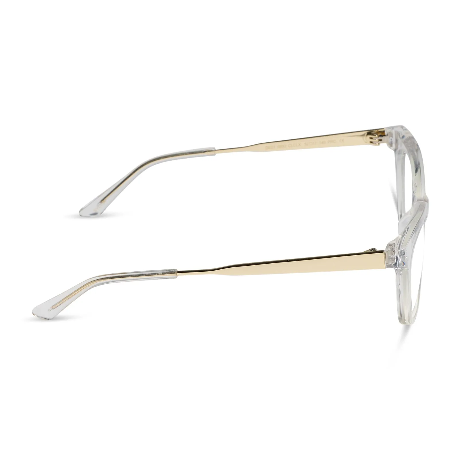 SYLVIA - CRYSTAL CLEAR + GLASSES sold by Diff Eyewear product image thumbnail 3