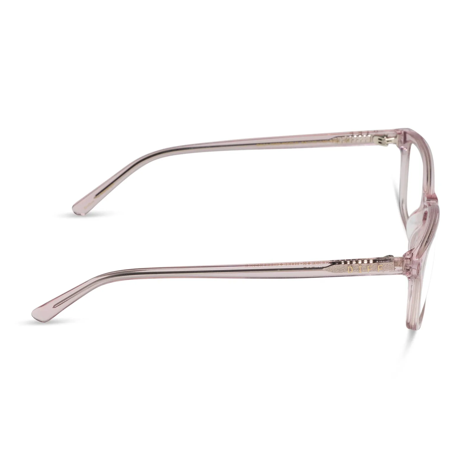 BRADFORD - ROSE CRYSTAL + GLASSES sold by Diff Eyewear product image thumbnail 3