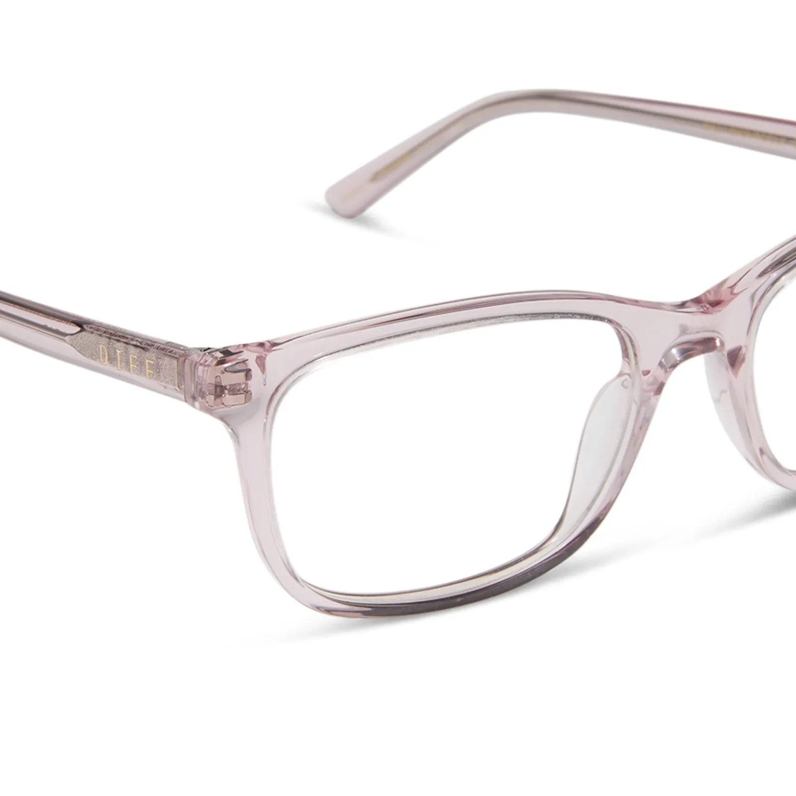 BRADFORD - ROSE CRYSTAL + GLASSES sold by Diff Eyewear product image thumbnail 4