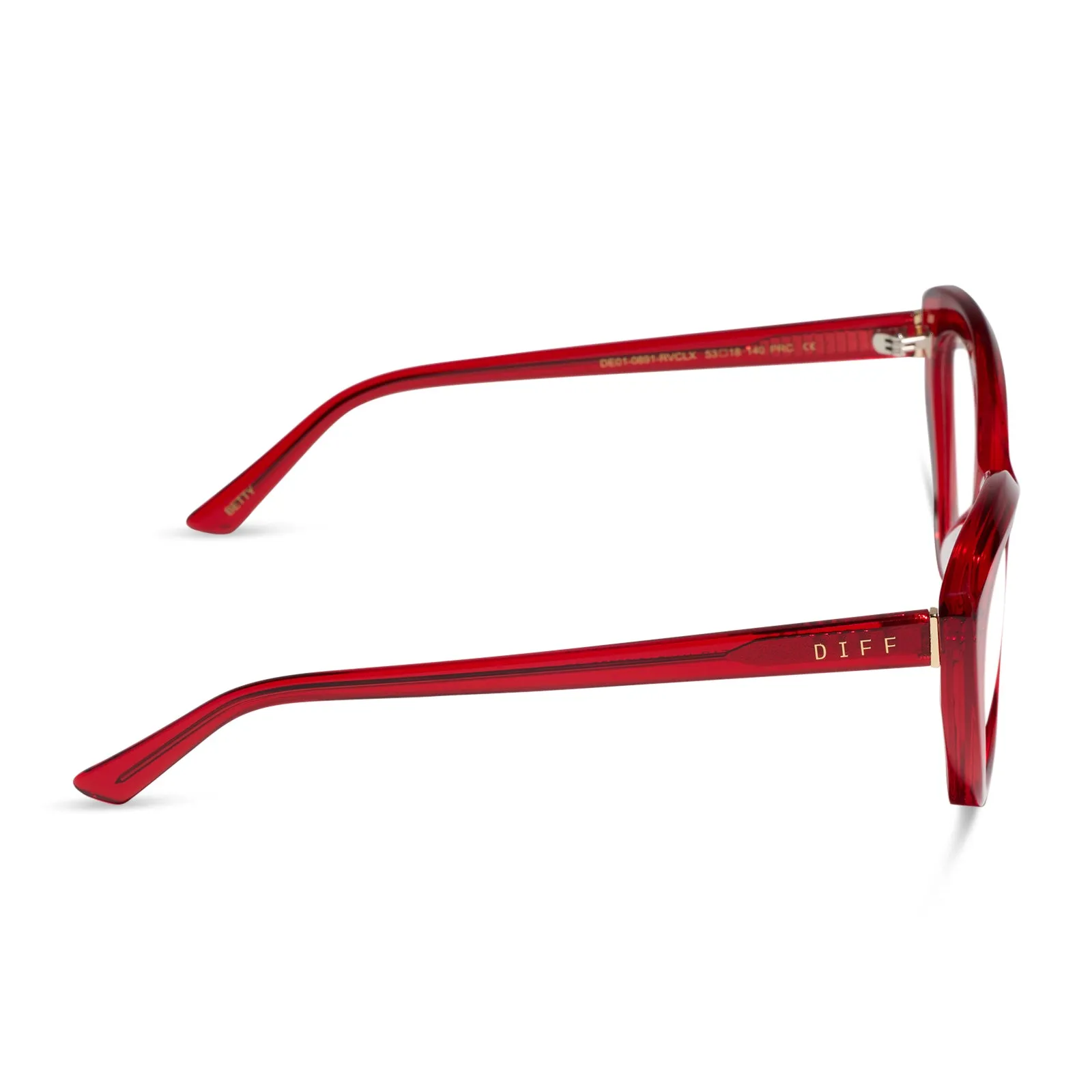 BETTY - RED HOT SUMMER + GLASSES sold by Diff Eyewear product image thumbnail 3