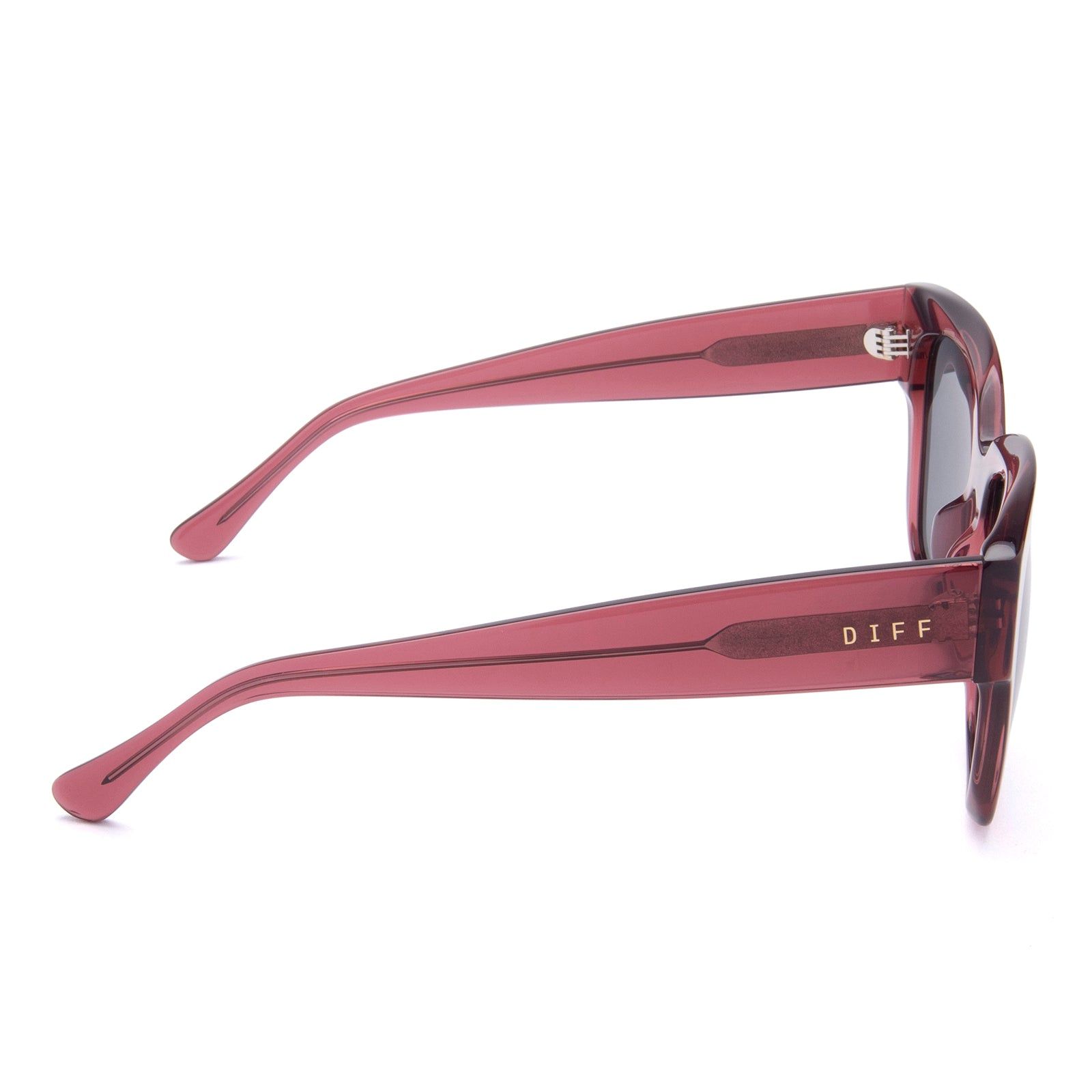 BELLA II - MULBERRY + WINE GRADIENT SUNGLASSES sold by Diff Eyewear product image thumbnail 4