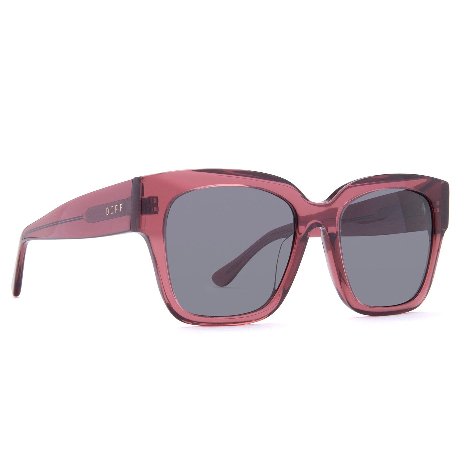 BELLA II - MULBERRY + WINE GRADIENT SUNGLASSES sold by Diff Eyewear product image thumbnail 2