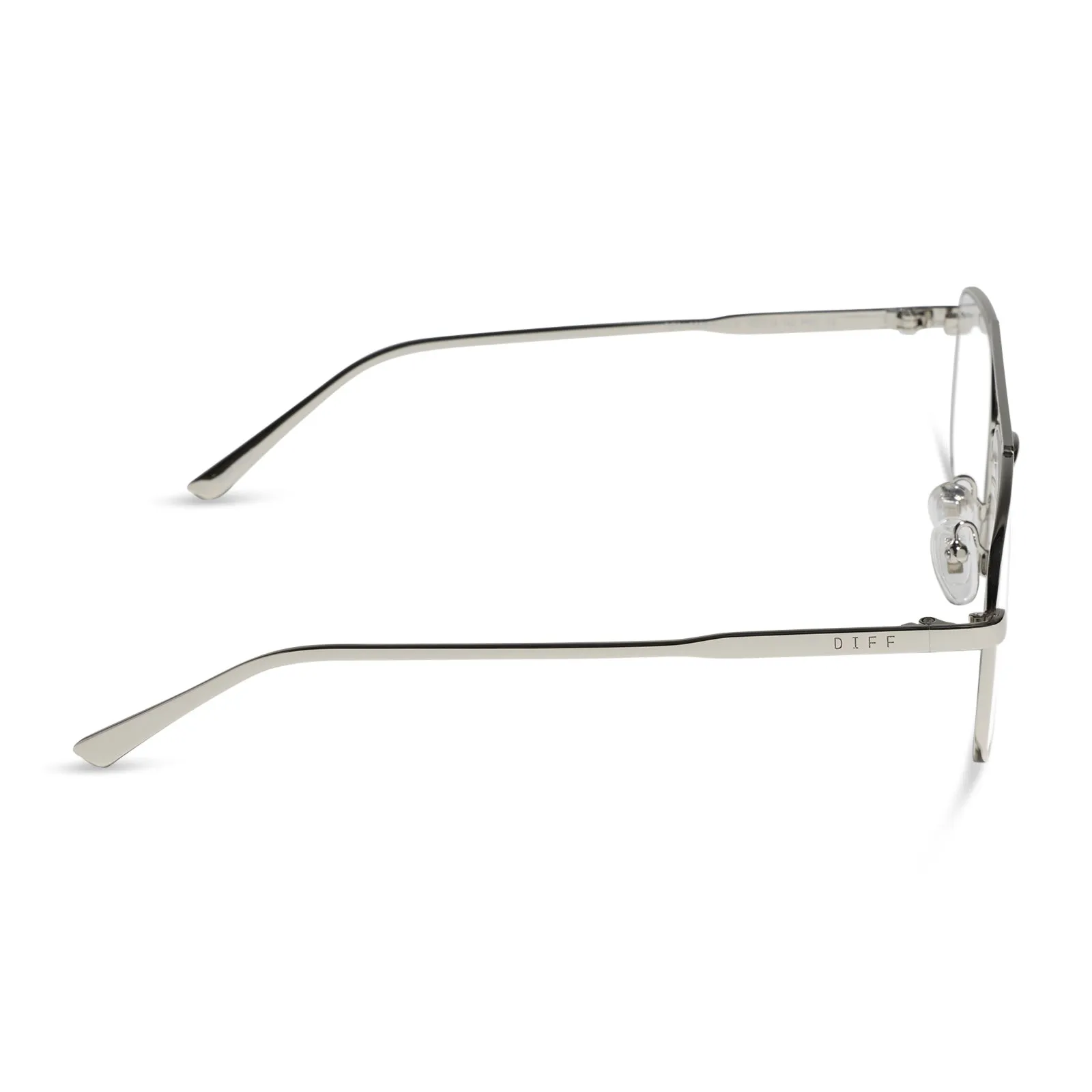 CHARLEY - SILVER + GLASSES sold by Diff Eyewear product image thumbnail 3