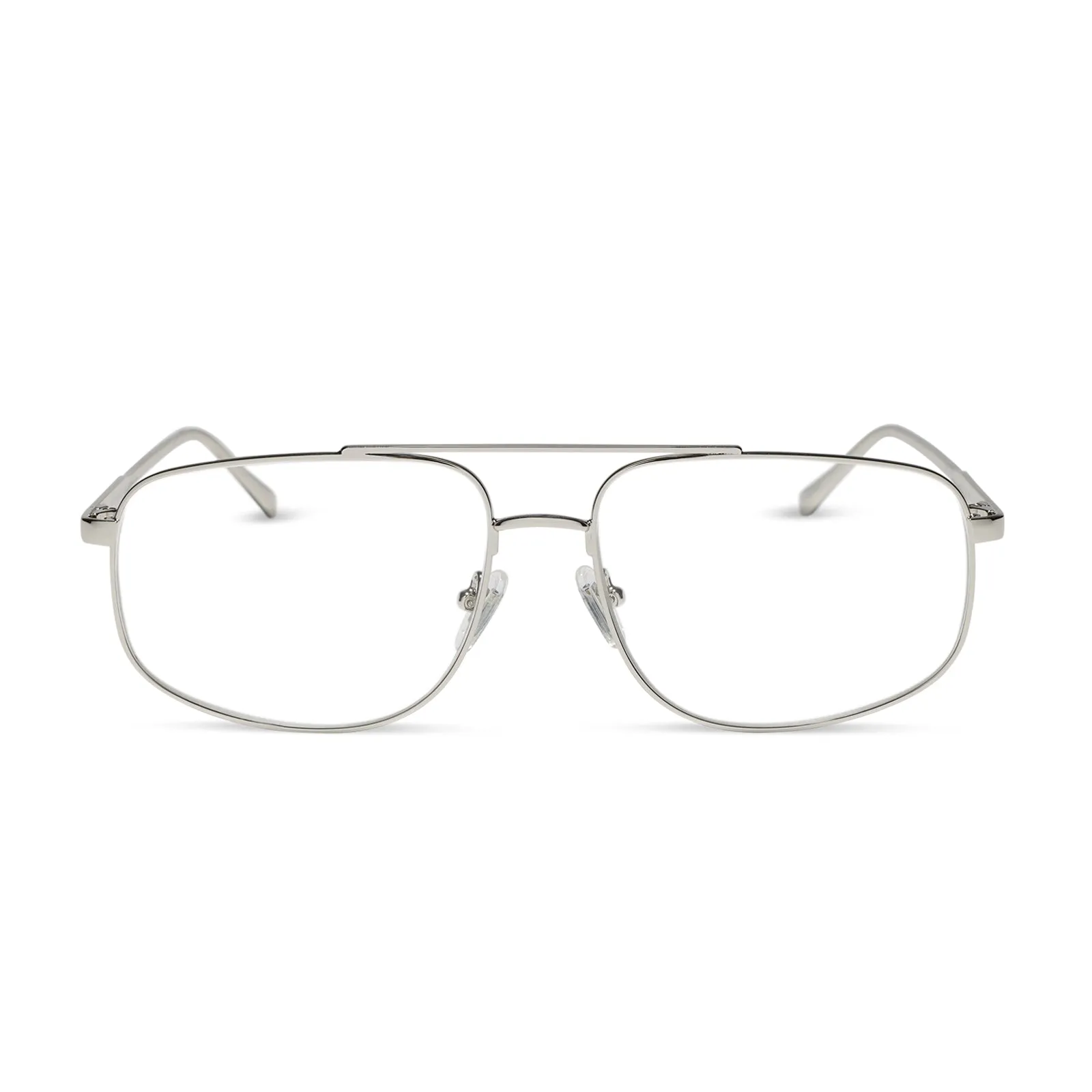 CHARLEY - SILVER + GLASSES sold by Diff Eyewear