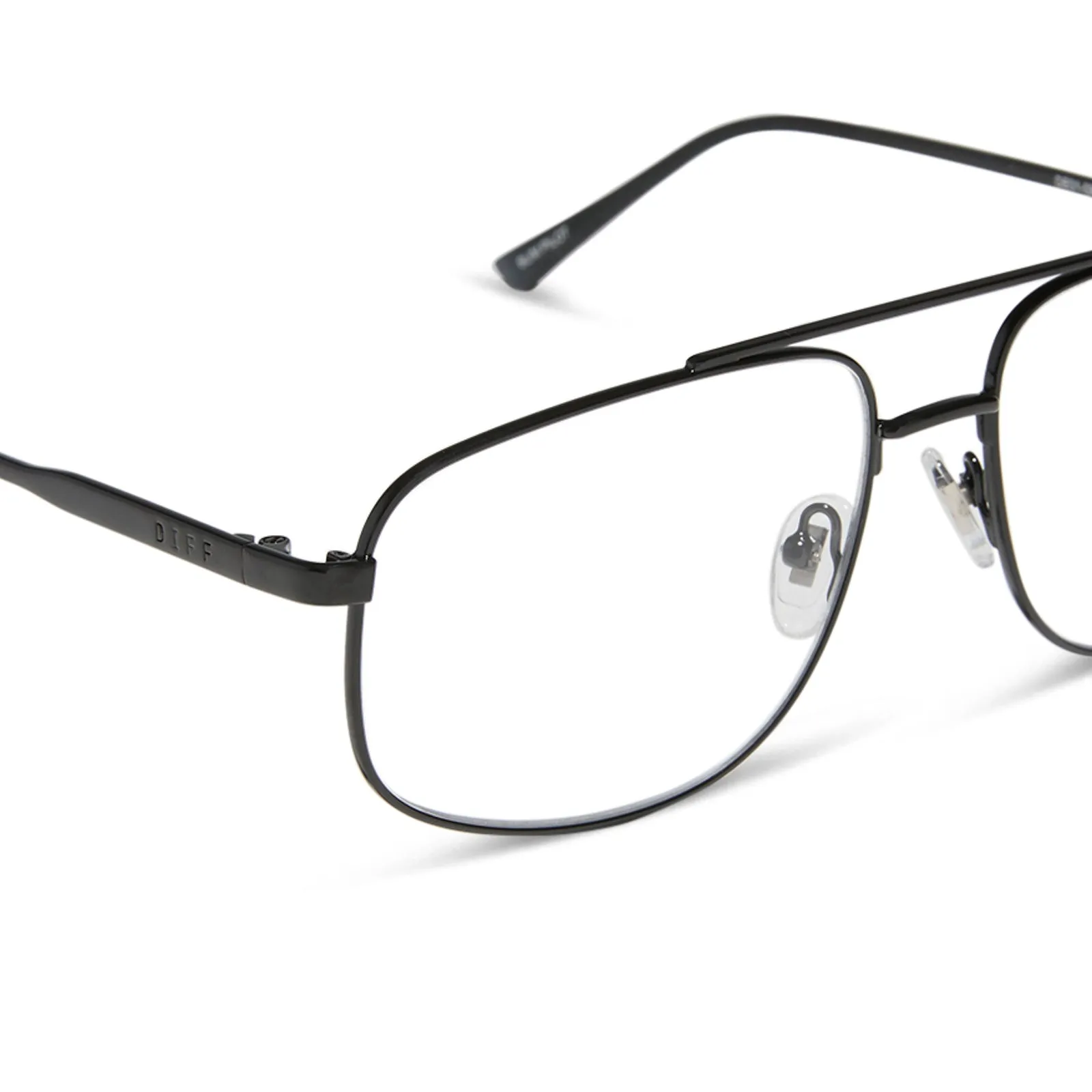 CHARLEY - SHINY BLACK + GLASSES sold by Diff Eyewear product image thumbnail 4