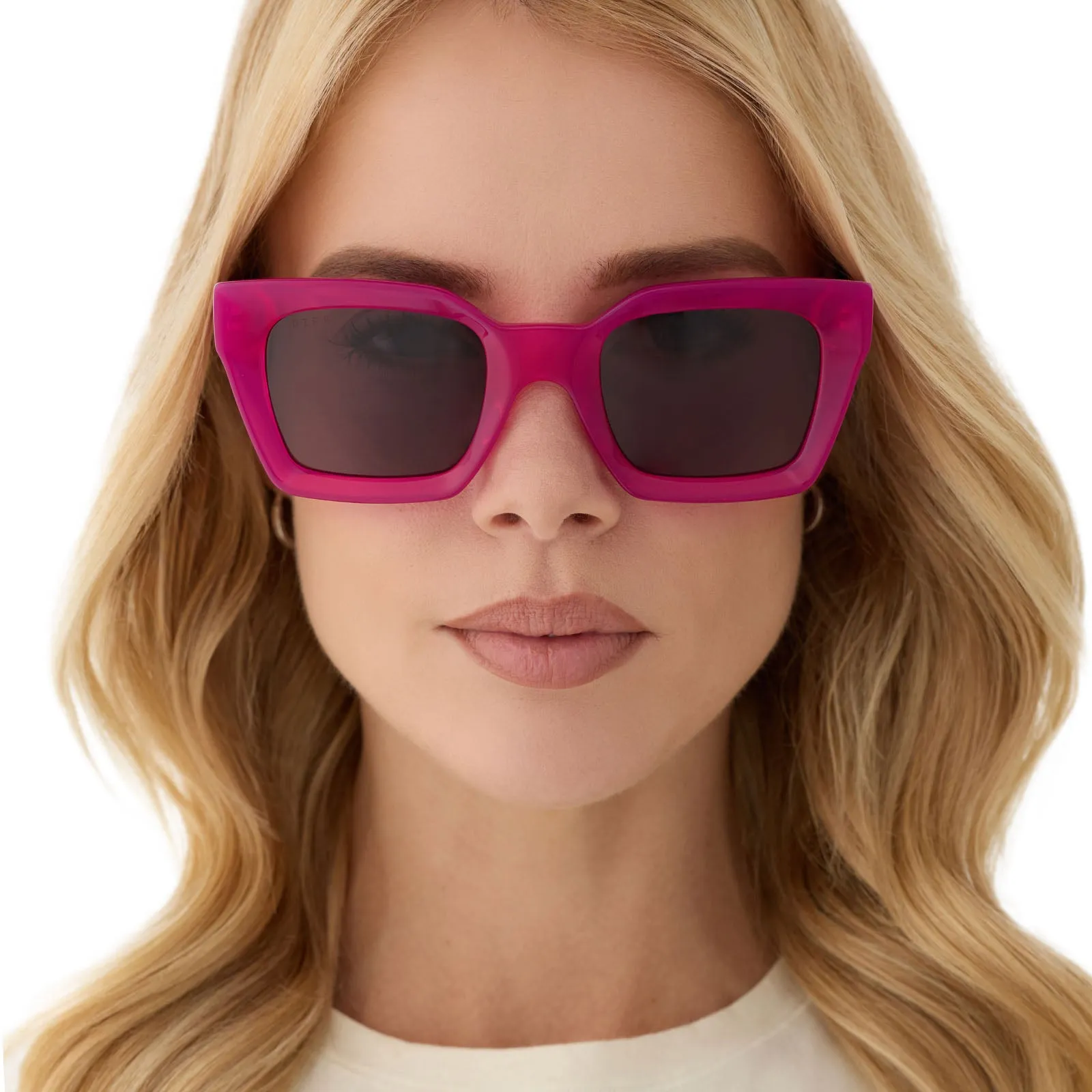 GREER - BRIGHT TULIP + GREY SUNGLASSES sold by Diff Eyewear product image thumbnail 5