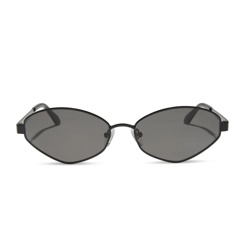 JOJO FLETCHER - JORDY + BLACK + GREY + POLARIZED SUNGLASSES made by Diff Eyewear