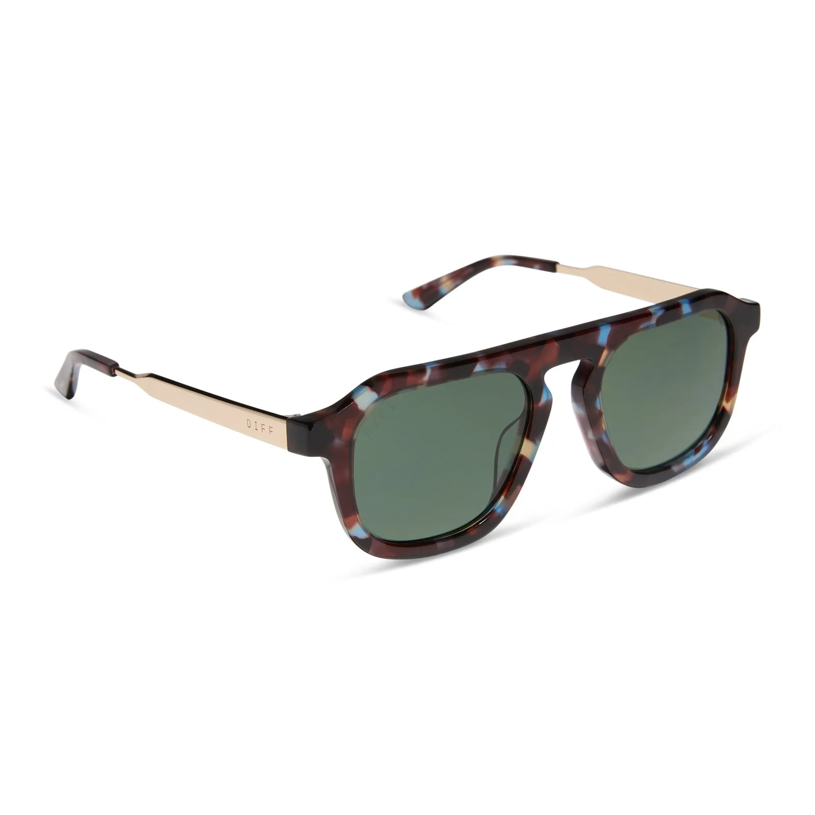 JENA SIMS - SIMS + BLUE COLOR POP + G15 + POLARIZED SUNGLASSES sold by Diff Eyewear product image thumbnail 2