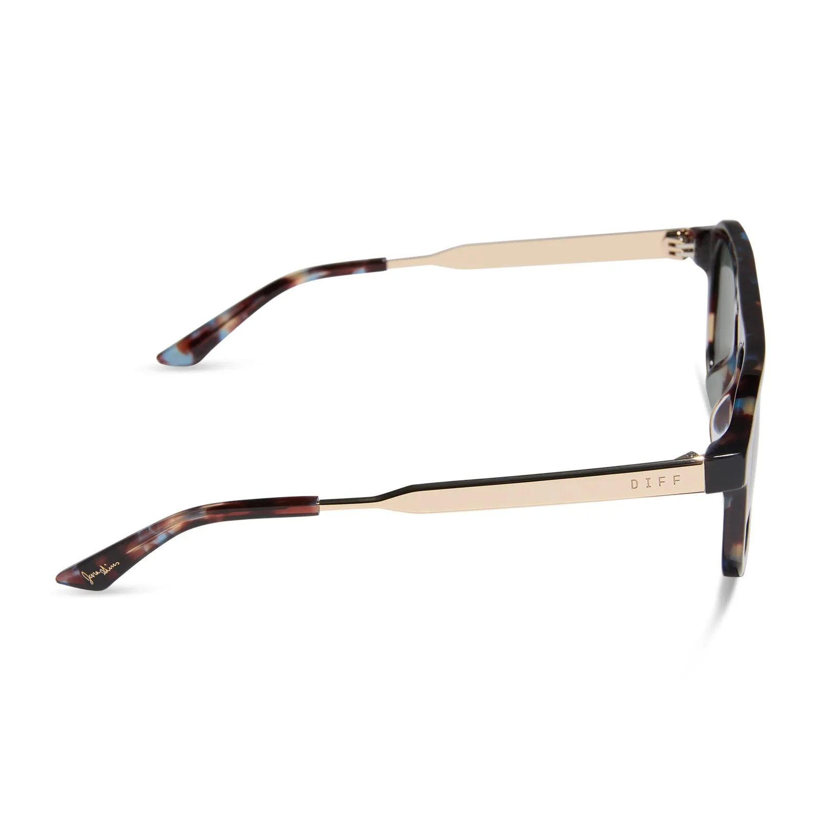 JENA SIMS - SIMS + BLUE COLOR POP + G15 + POLARIZED SUNGLASSES sold by Diff Eyewear product image thumbnail 3