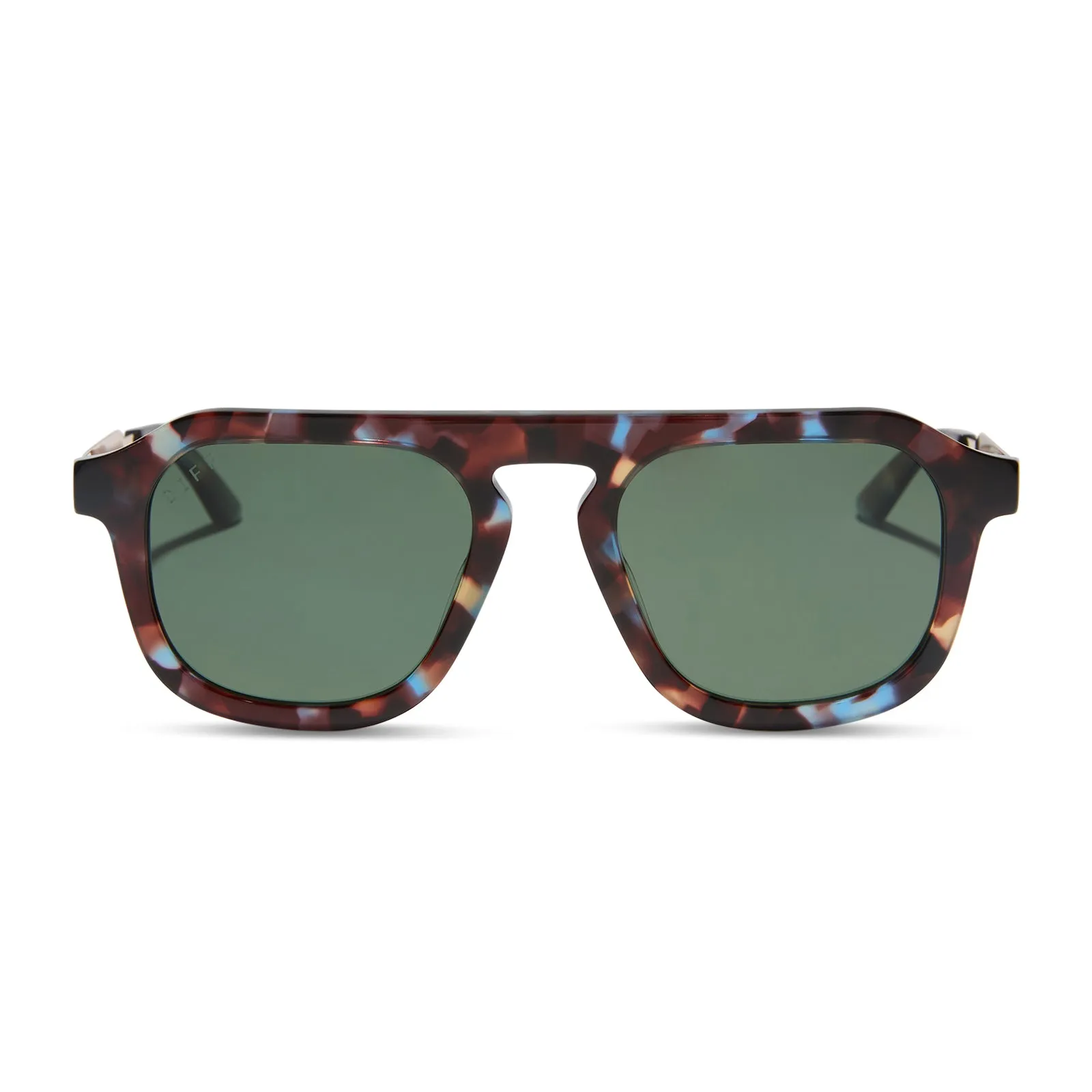 JENA SIMS - SIMS + BLUE COLOR POP + G15 + POLARIZED SUNGLASSES sold by Diff Eyewear