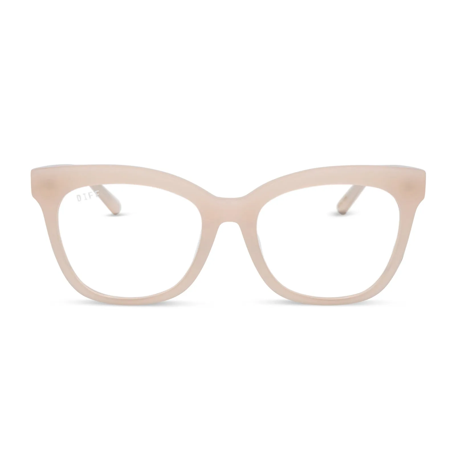 WINSTON - MILKY BLUSH + GLASSES sold by Diff Eyewear