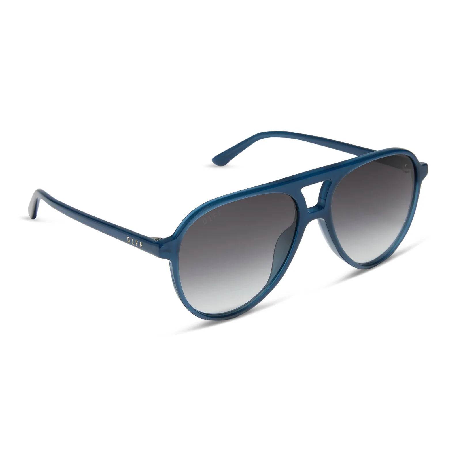TOSCA II - CLUBHOUSE BLUE + GREY GRADIENT SUNGLASSES sold by Diff Eyewear product image thumbnail 2
