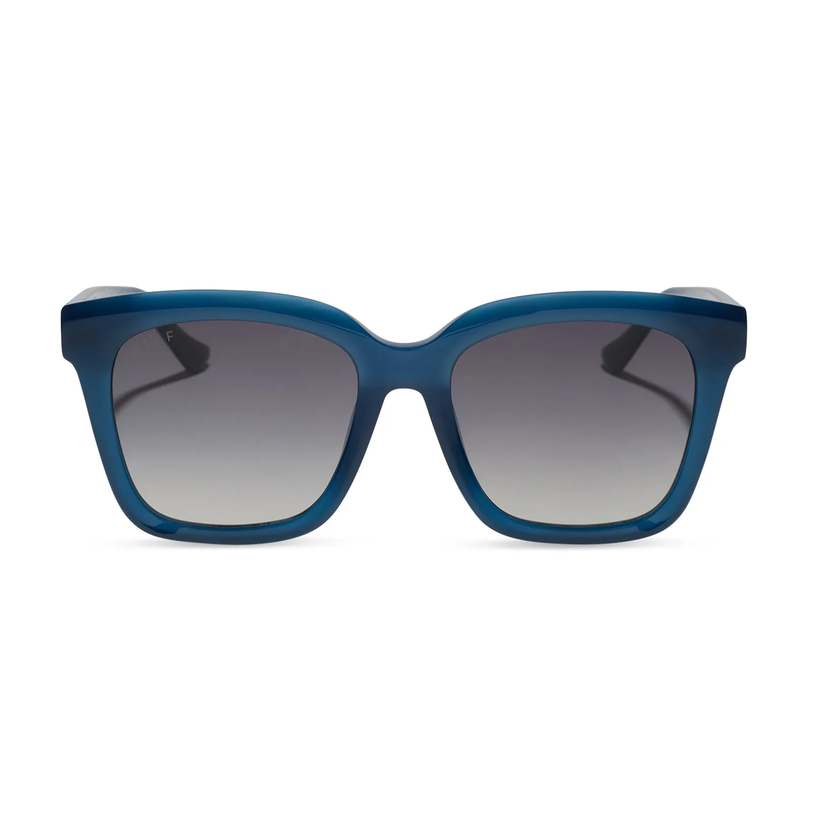 MEREDITH - CLUBHOUSE BLUE + GREY GRADIENT + POLARIZED SUNGLASSES sold by Diff Eyewear