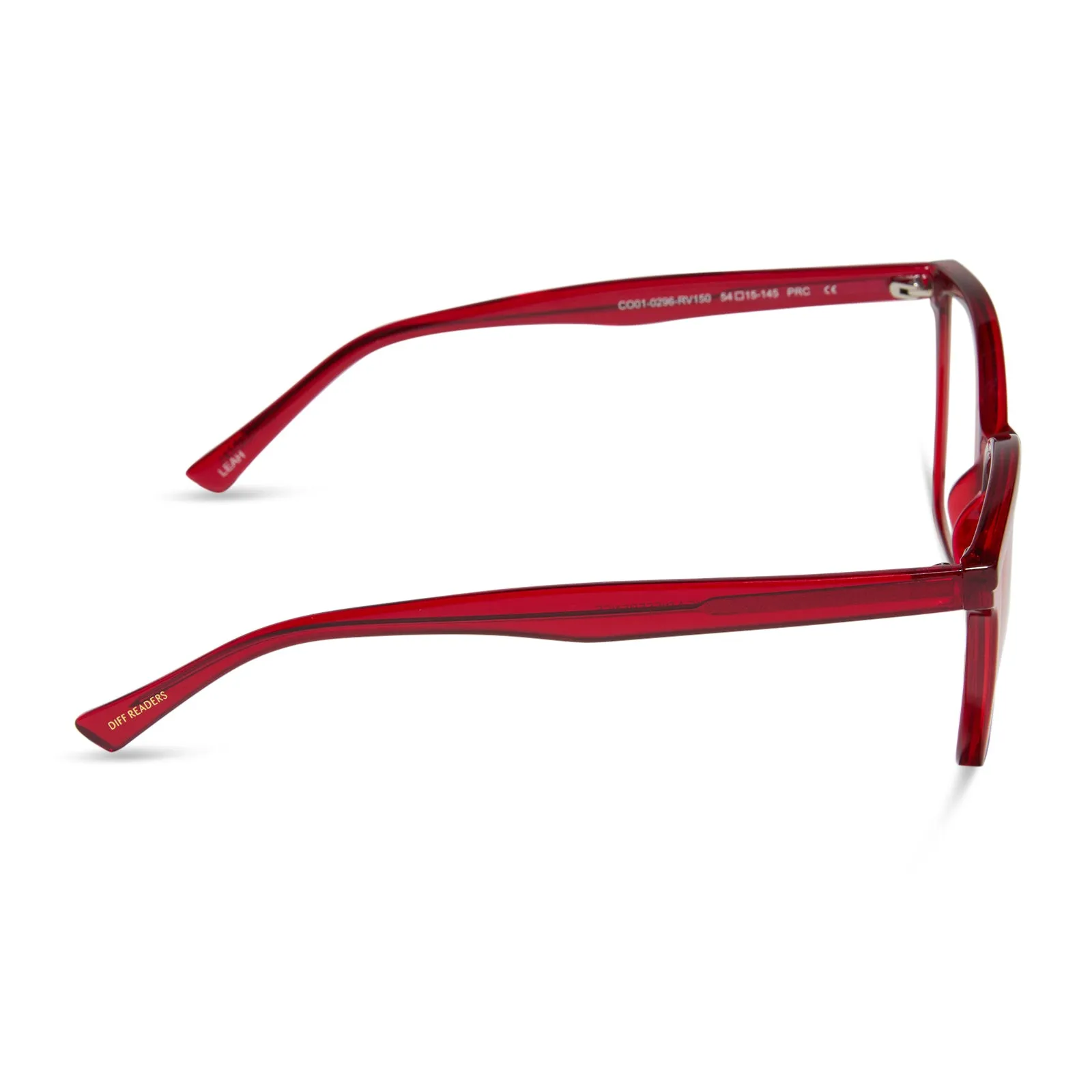LEAH - RED CHERRY + BLUE LIGHT READERS sold by Diff Eyewear product image thumbnail 4