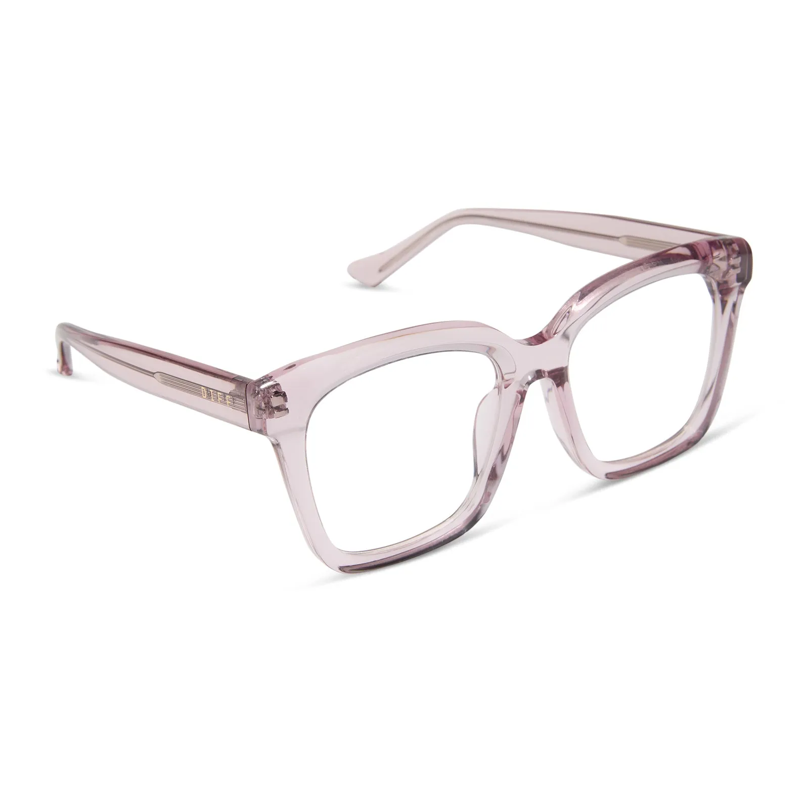 MEREDITH - ROSE CRYSTAL + GLASSES sold by Diff Eyewear product image thumbnail 2