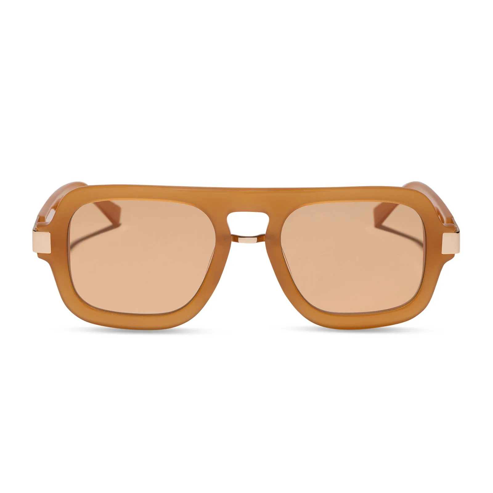 NAOMI - MANGO + CHAMPAGNE TINT SUNGLASSES sold by Diff Eyewear
