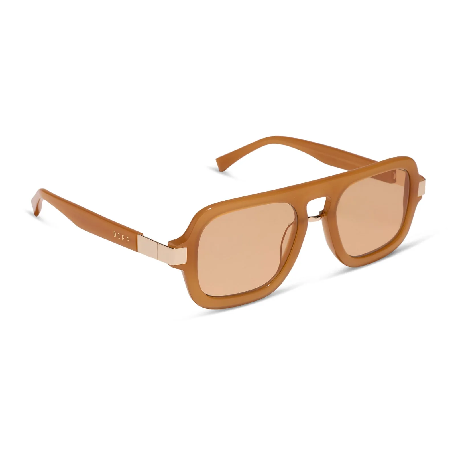 NAOMI - MANGO + CHAMPAGNE TINT SUNGLASSES sold by Diff Eyewear product image thumbnail 2