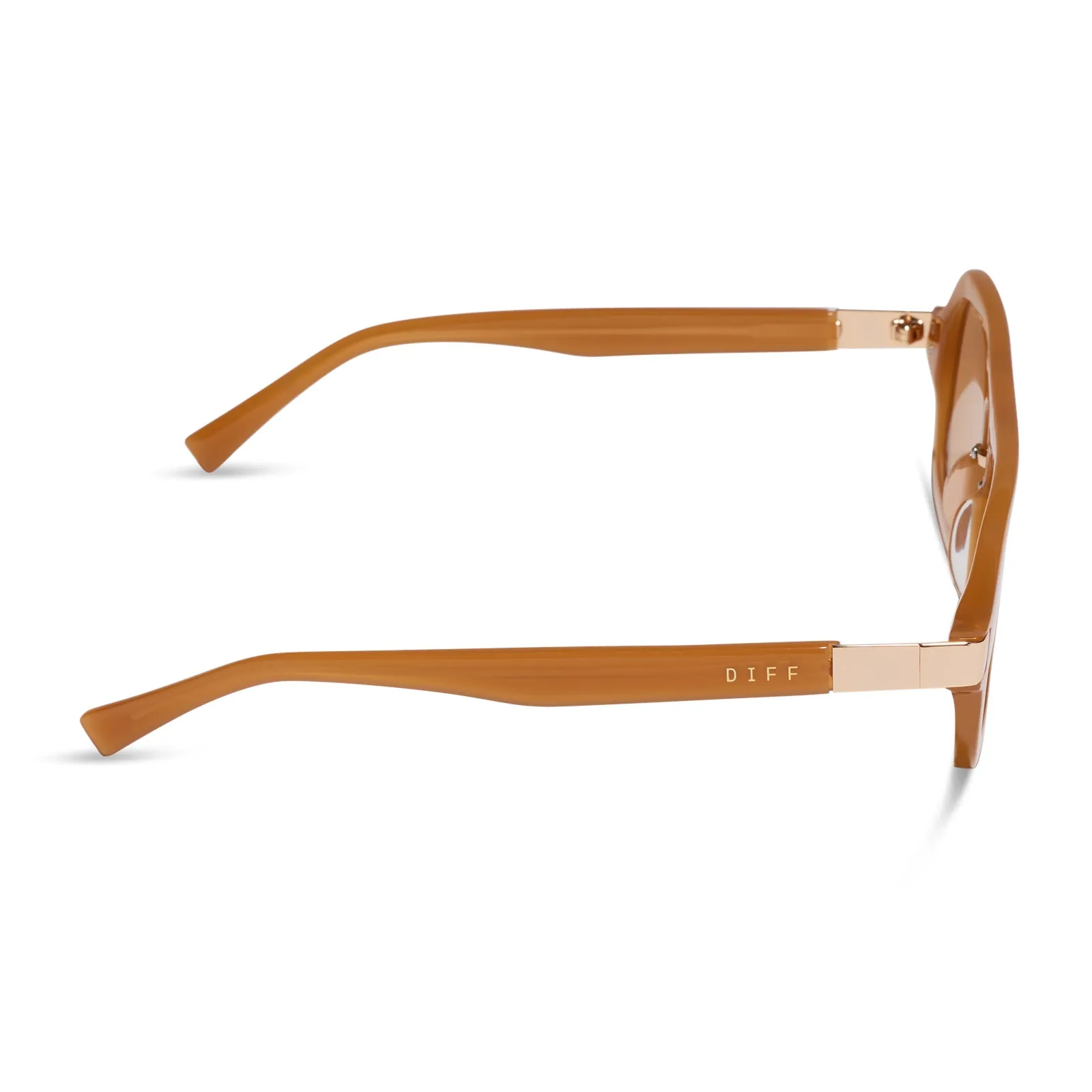 NAOMI - MANGO + CHAMPAGNE TINT SUNGLASSES sold by Diff Eyewear product image thumbnail 3