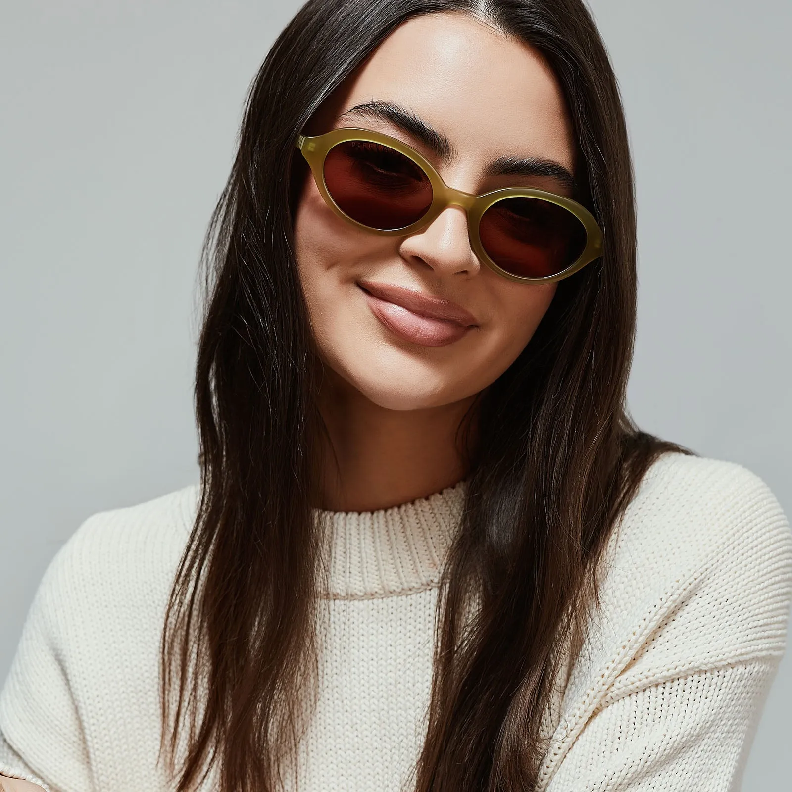 JULIA - OAKMOSS GREEN + BROWN SUNGLASSES sold by Diff Eyewear product image thumbnail 5