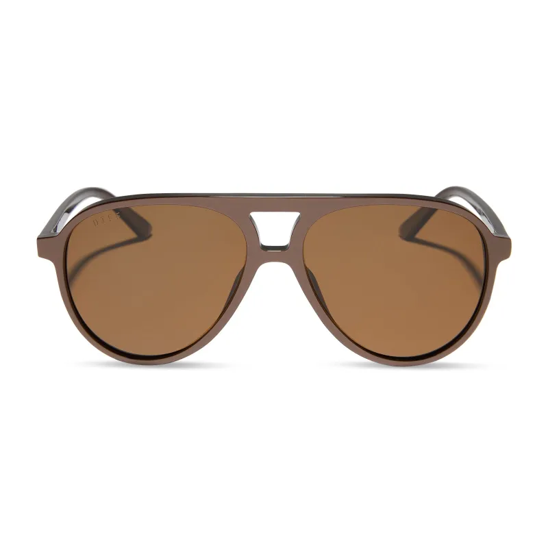 TOSCA II - MOSCOW MULE + BROWN SUNGLASSES made by Diff Eyewear