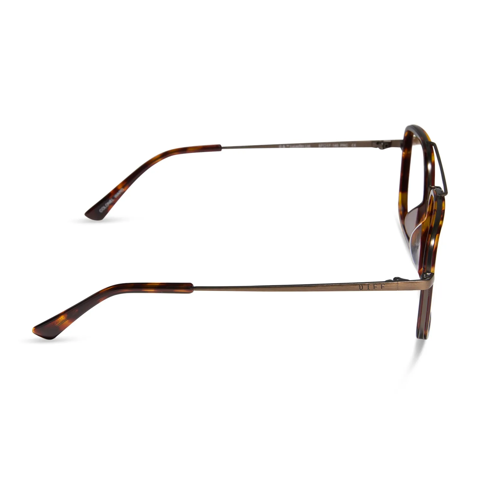 COLONEL WARD™️ - BRONZE + GLASSES sold by Diff Eyewear product image thumbnail 3