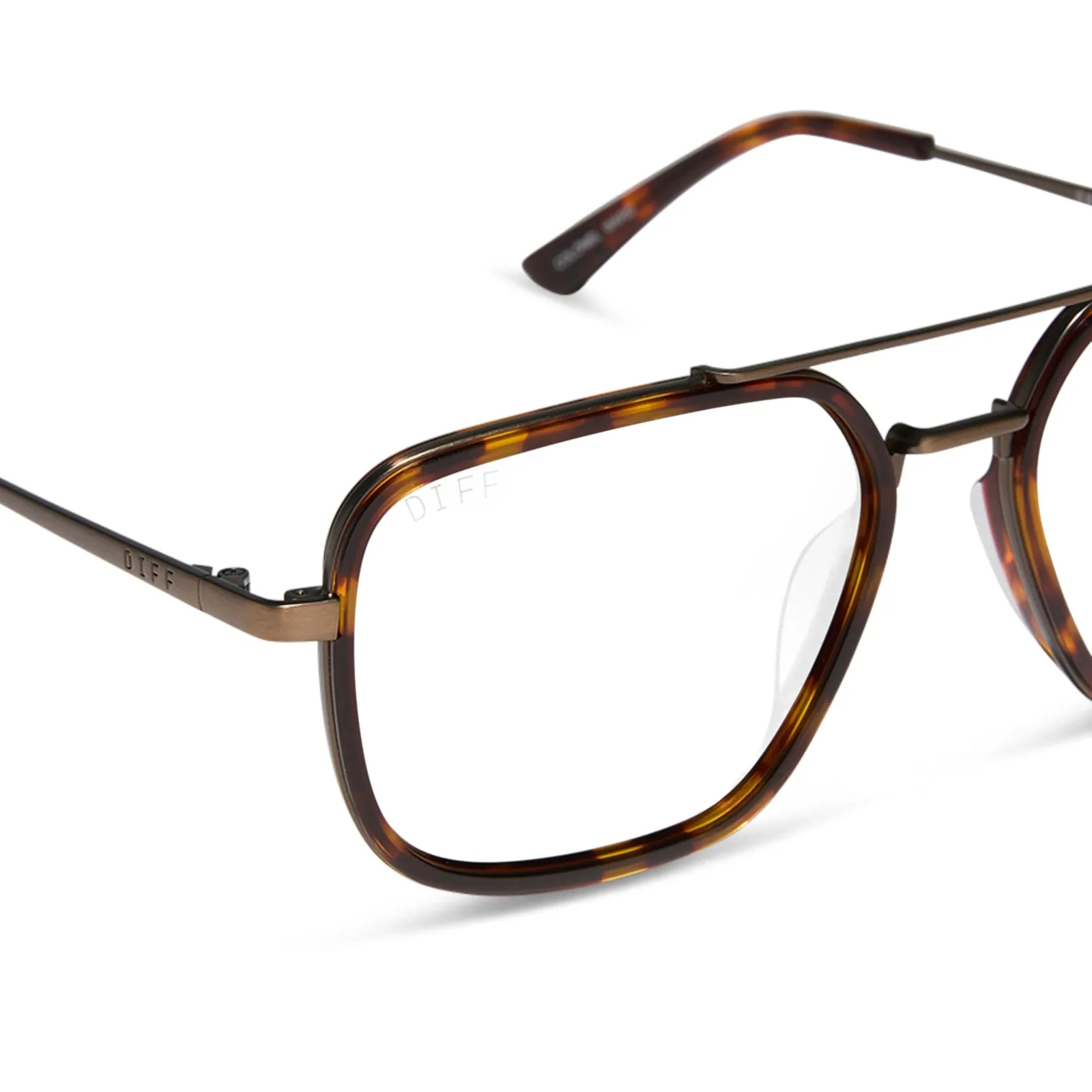 COLONEL WARD™️ - BRONZE + GLASSES sold by Diff Eyewear product image thumbnail 4